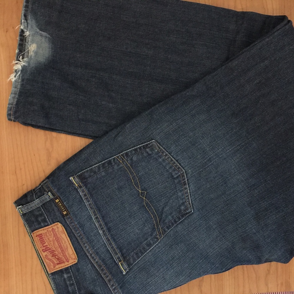 36 Lucky 181 brand men’s jeans relaxed 36x31